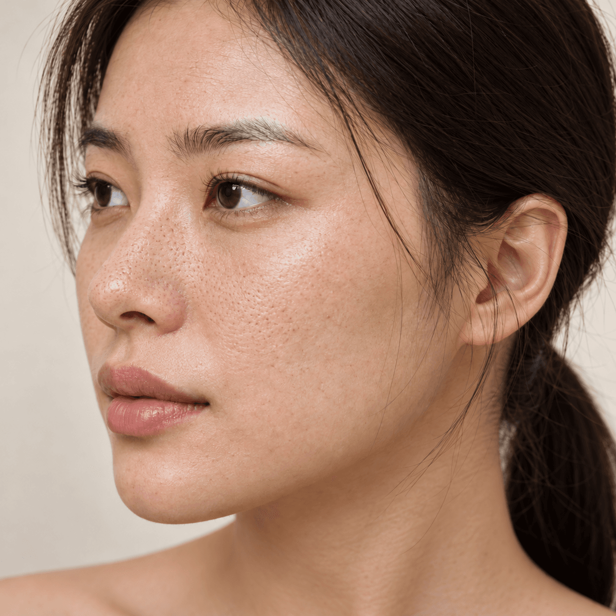 Pores & Uneven Texture — skin concern portrait